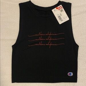 Women’s USC Trojans champion “Southern California” cursive tank! NWT